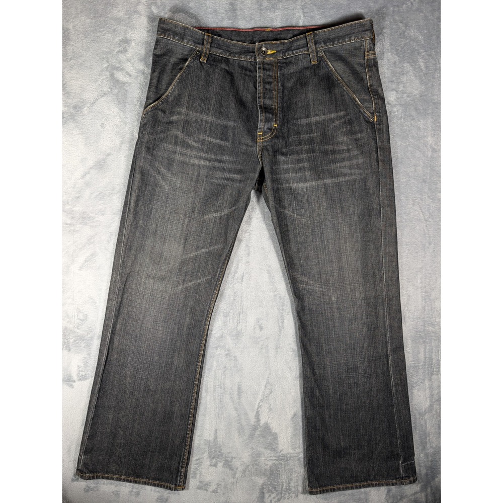 Banana Republic Utility Jean Men's Dark Wash Indigo Straight Leg Denim 35x30